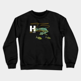 Huntington Beach City Pier, California Crewneck Sweatshirt